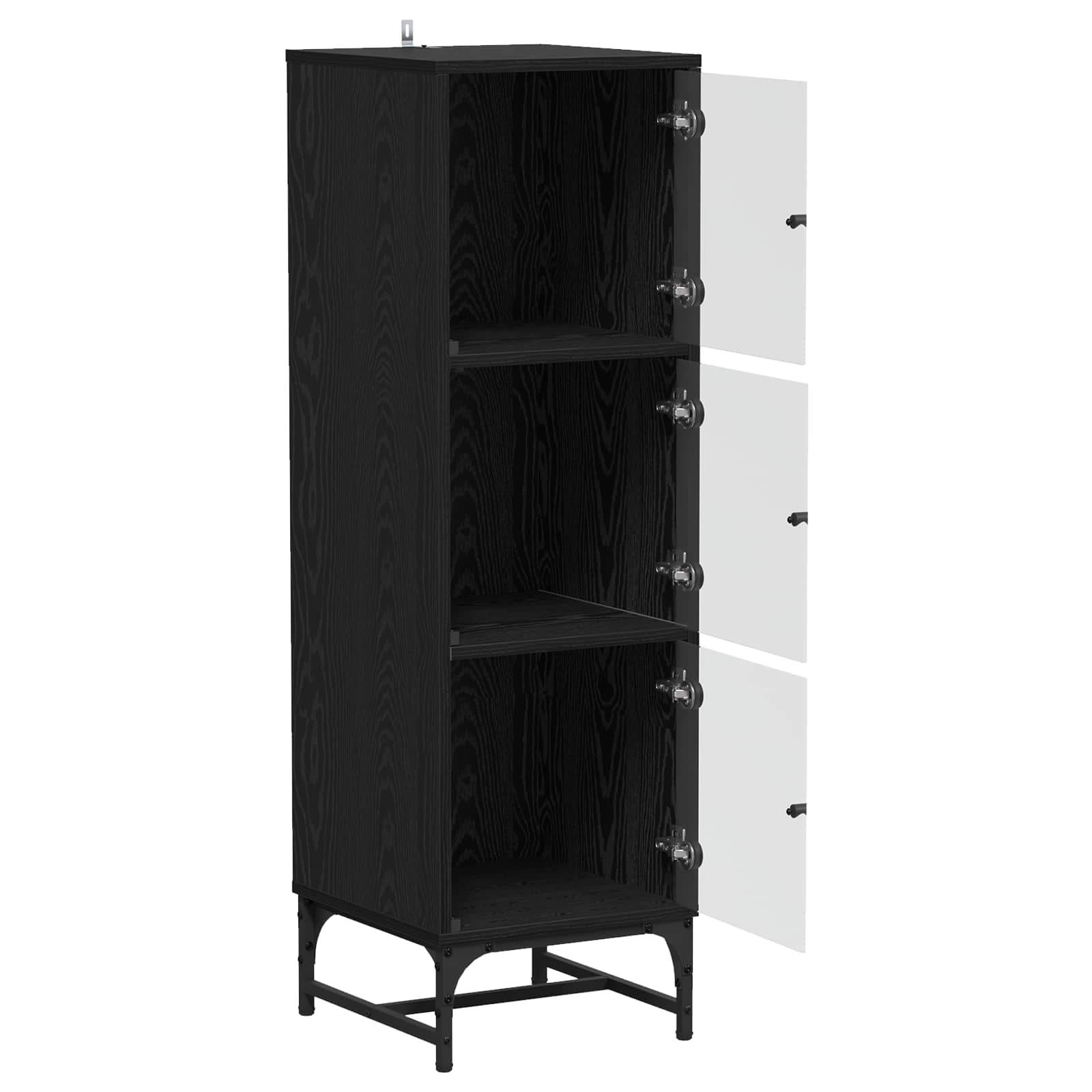Sideboard Black Oak 35 x 37 x 117 cm