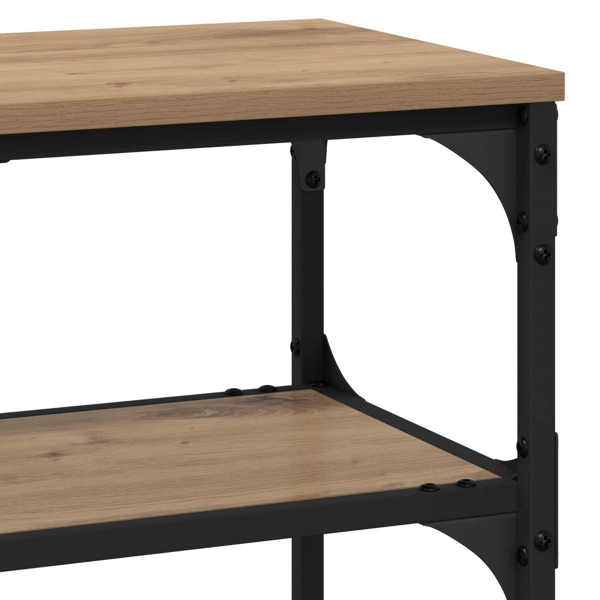 Console Table Artisan Oak 100 x 30 x 75 cm Engineered wood