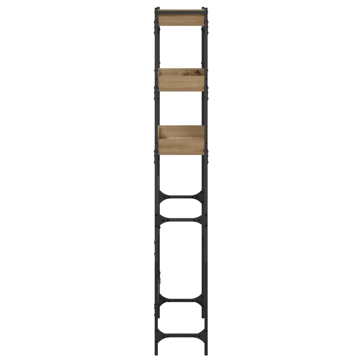 Washing Machine Shelf with Shelf Artisan Oak 67 x 25 x 163 cm