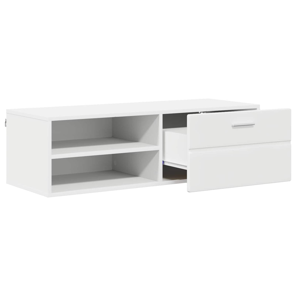 Wooden Cabinet 100,5 x 39 x 30 cm White Engineered Wood