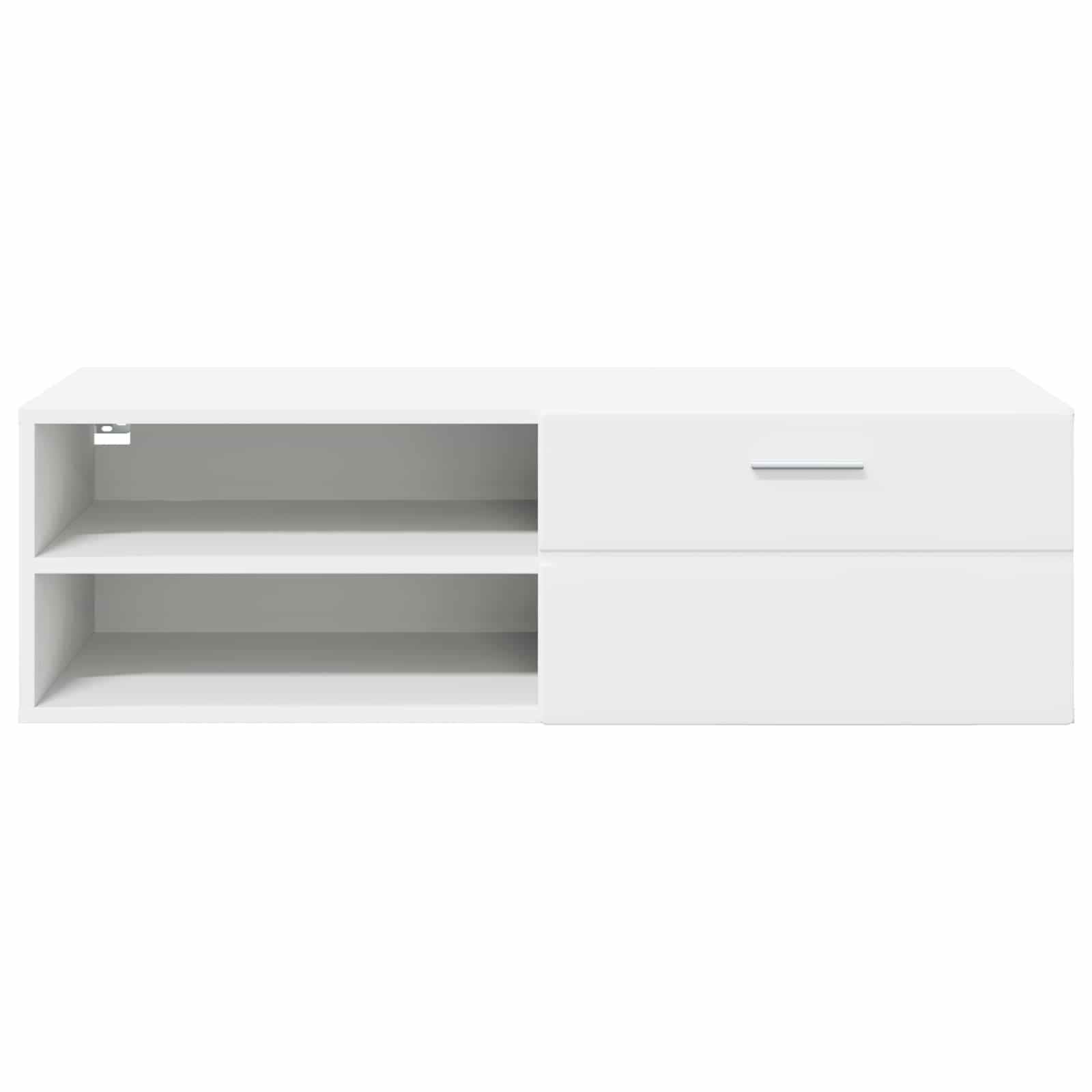Wooden Cabinet 100,5 x 39 x 30 cm White Engineered Wood