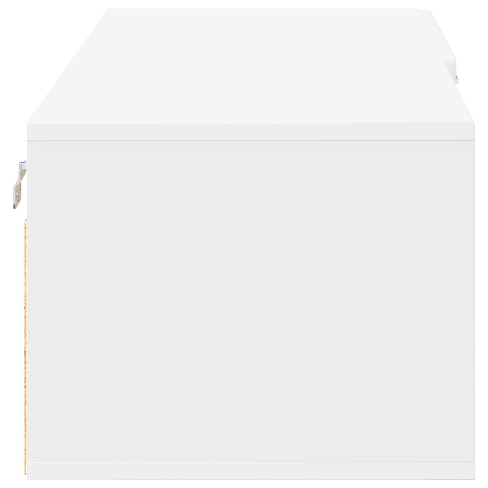 Wooden Cabinet 100,5 x 39 x 30 cm White Engineered Wood