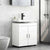 Bathroom Basin Cabinet with Storage TULUM White 60 x 34 x 63 cm