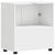 Bathroom Basin Cabinet with Storage TULUM White 60 x 34 x 63 cm