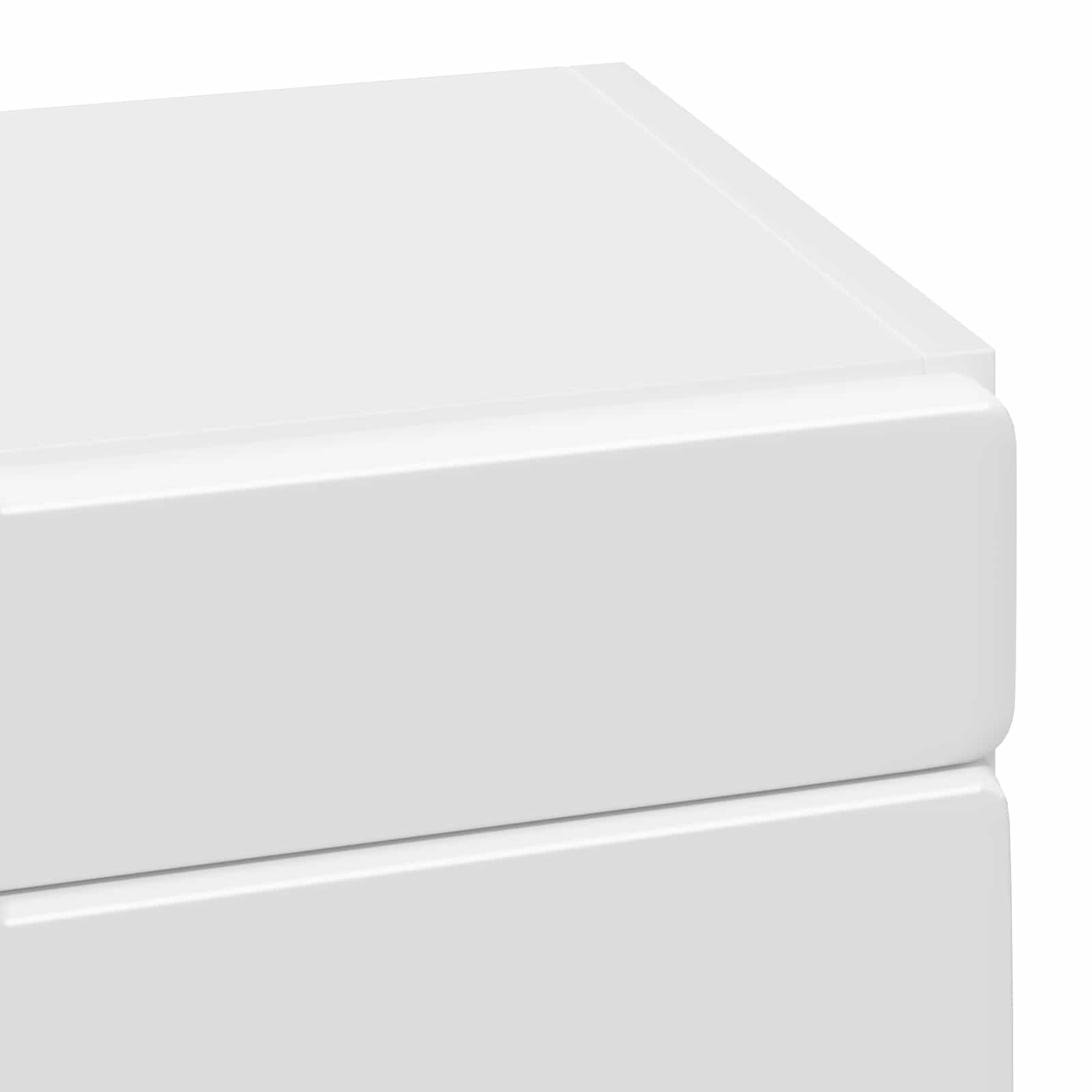 Bathroom Wall Cabinet TULUM White 37 x 24,5 x 86 cm