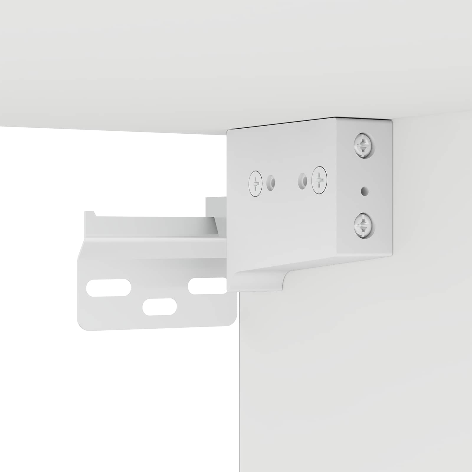 Bathroom Wall Cabinet TULUM White 37 x 24,5 x 86 cm
