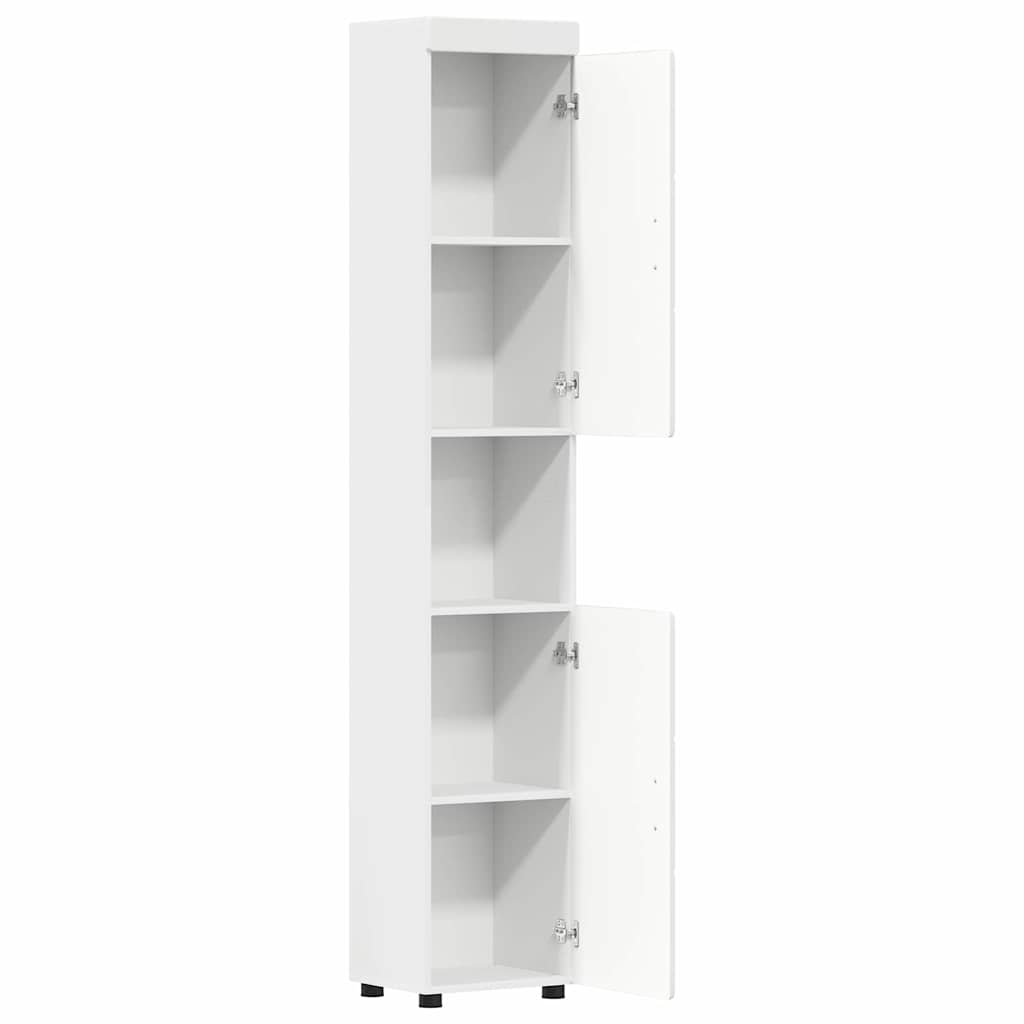 Bathroom Cabinet TULUM White 37 x 31.5 x 203 cm Engineered Wood