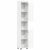 Bathroom Cabinet TULUM White 37 x 31.5 x 203 cm Engineered Wood