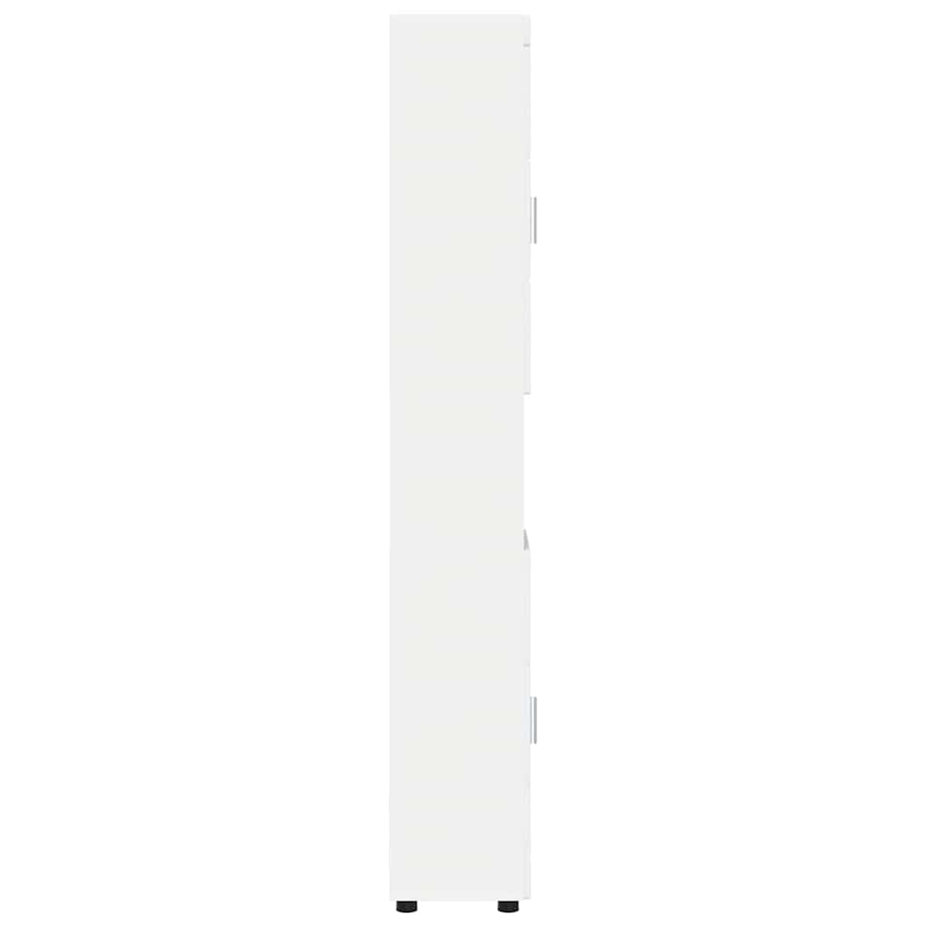 Bathroom Cabinet TULUM White 37 x 31.5 x 203 cm Engineered Wood