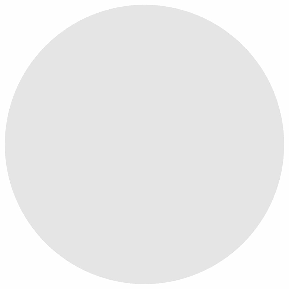 Table Top Ø 60 x 1,5 cm Round Engineered Wood White