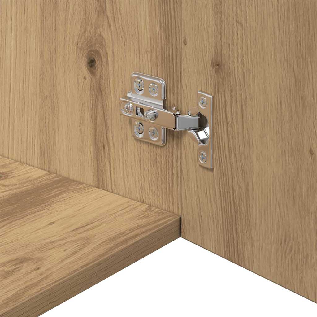 Storage Cabinet 3 pcs Artisan Oak