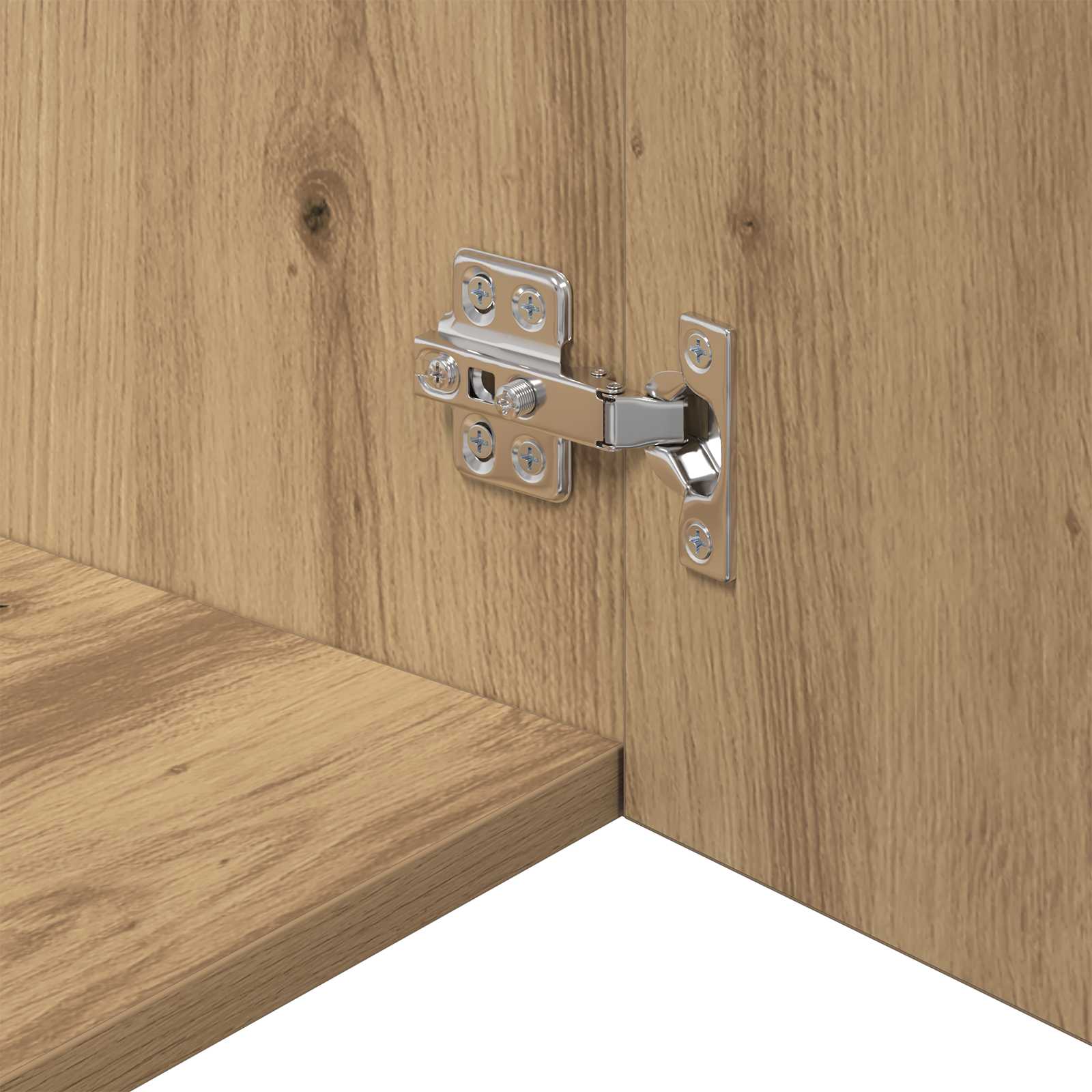 Storage Cabinet 2 pcs Artisan Oak 80 x 42,5 x 225 cm