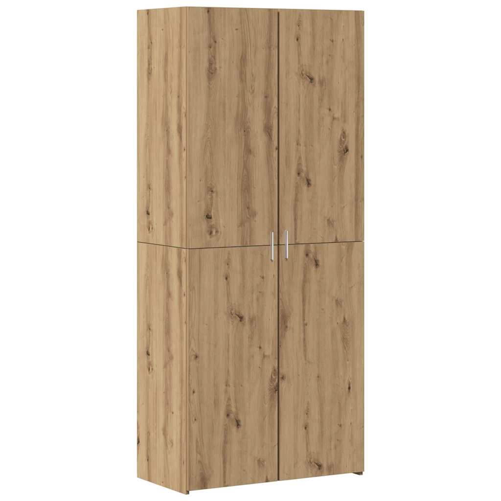 Storage Cabinet 3 pcs Artisan Oak