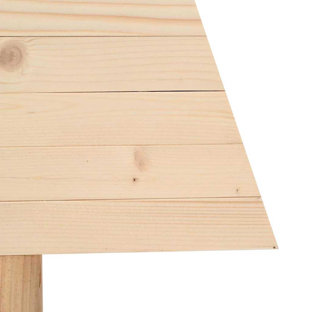 Christmas Trees with Stand Natural 90 cm Solid pine wood