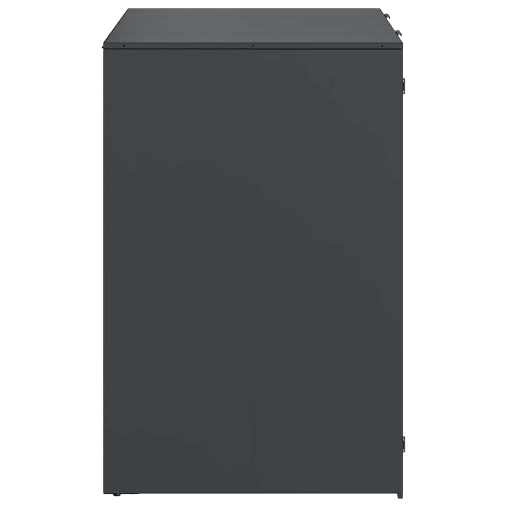 Wheelie Bin Storage for 3 Bins Anthracite 340 x 77.5 x 115.5 cm