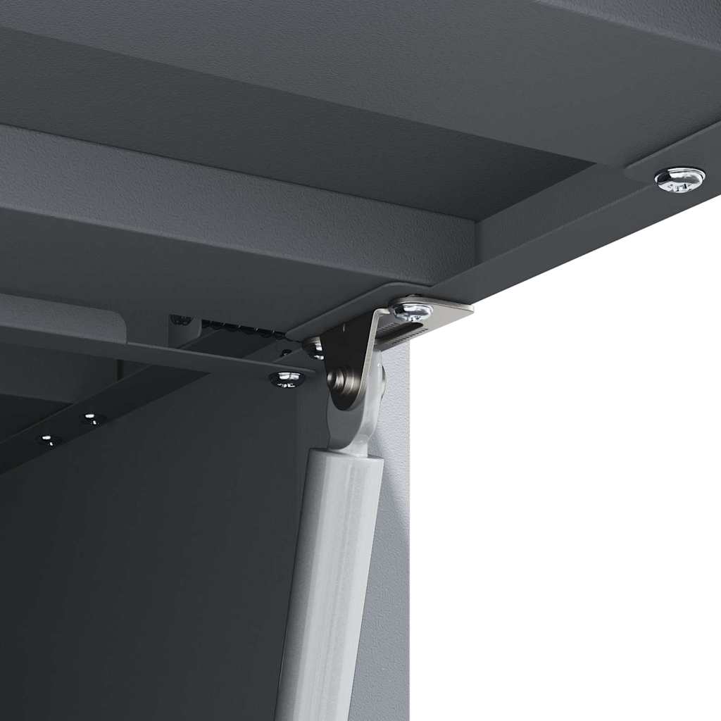 Wall Cabinet for Garage Anthracite 80 x 33 x 35 cm
