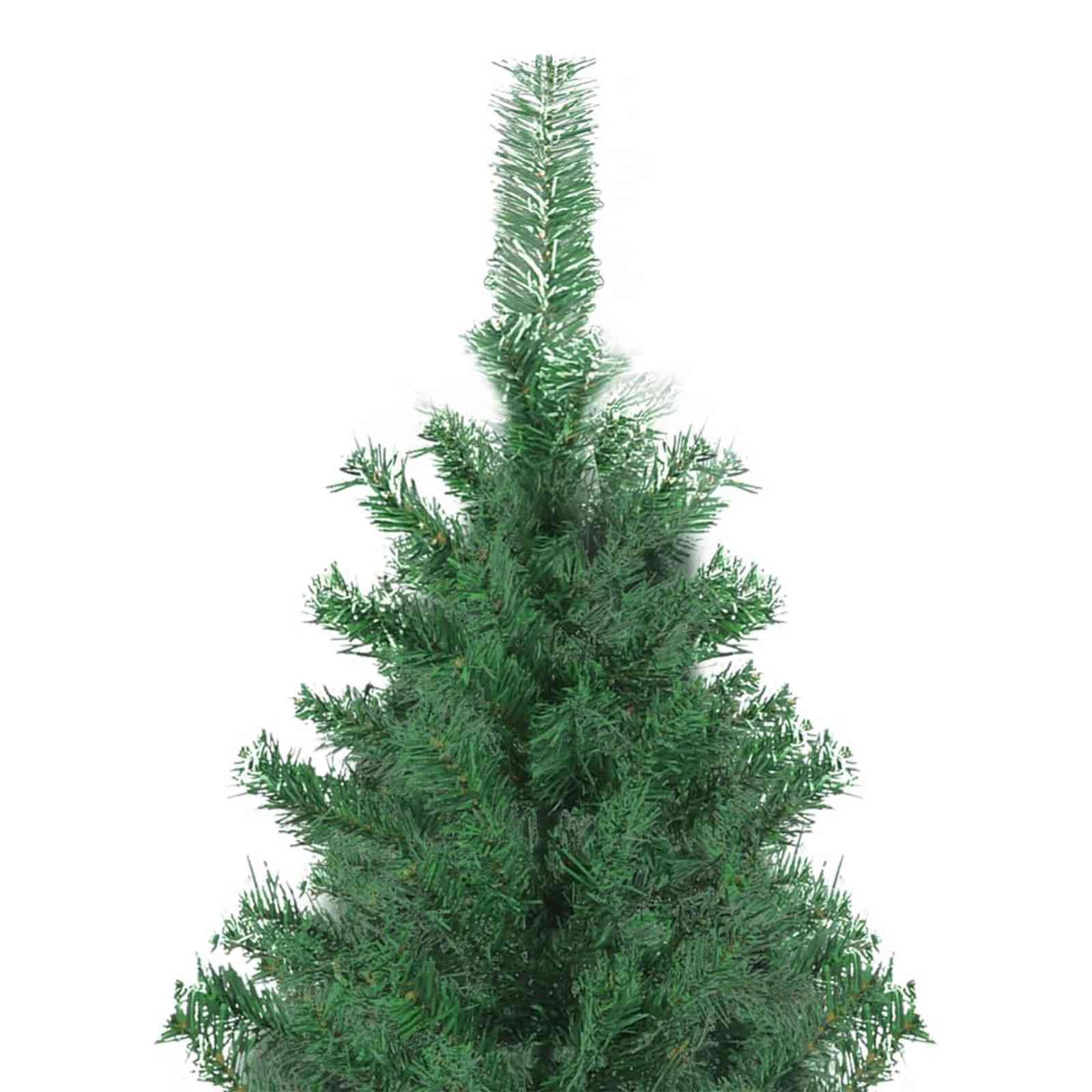 Christmas Tree with Decorative String Lights Green 400 cm PVC