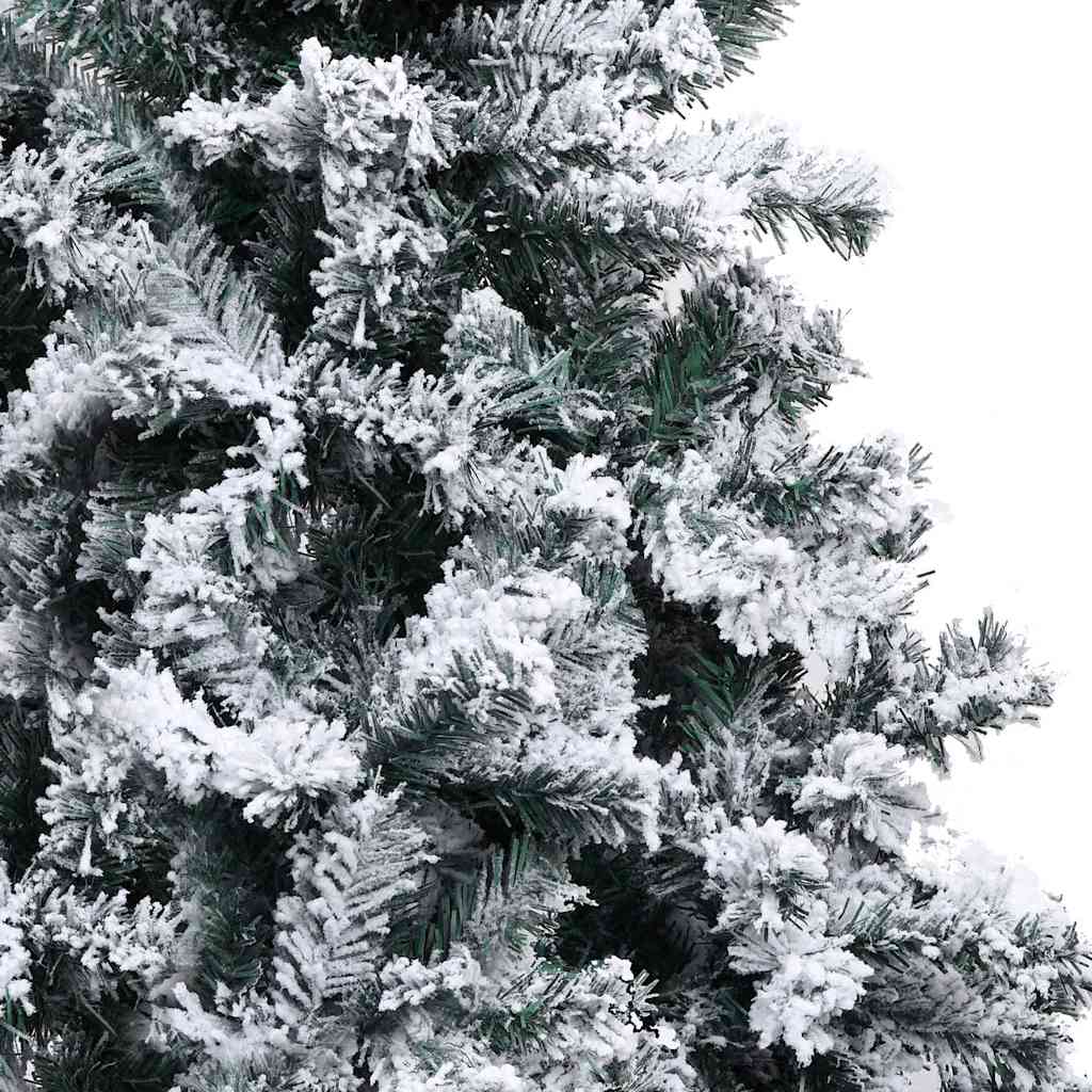 Artificial Pre-lit Christmas Tree with Stand Green 400 cm PVC