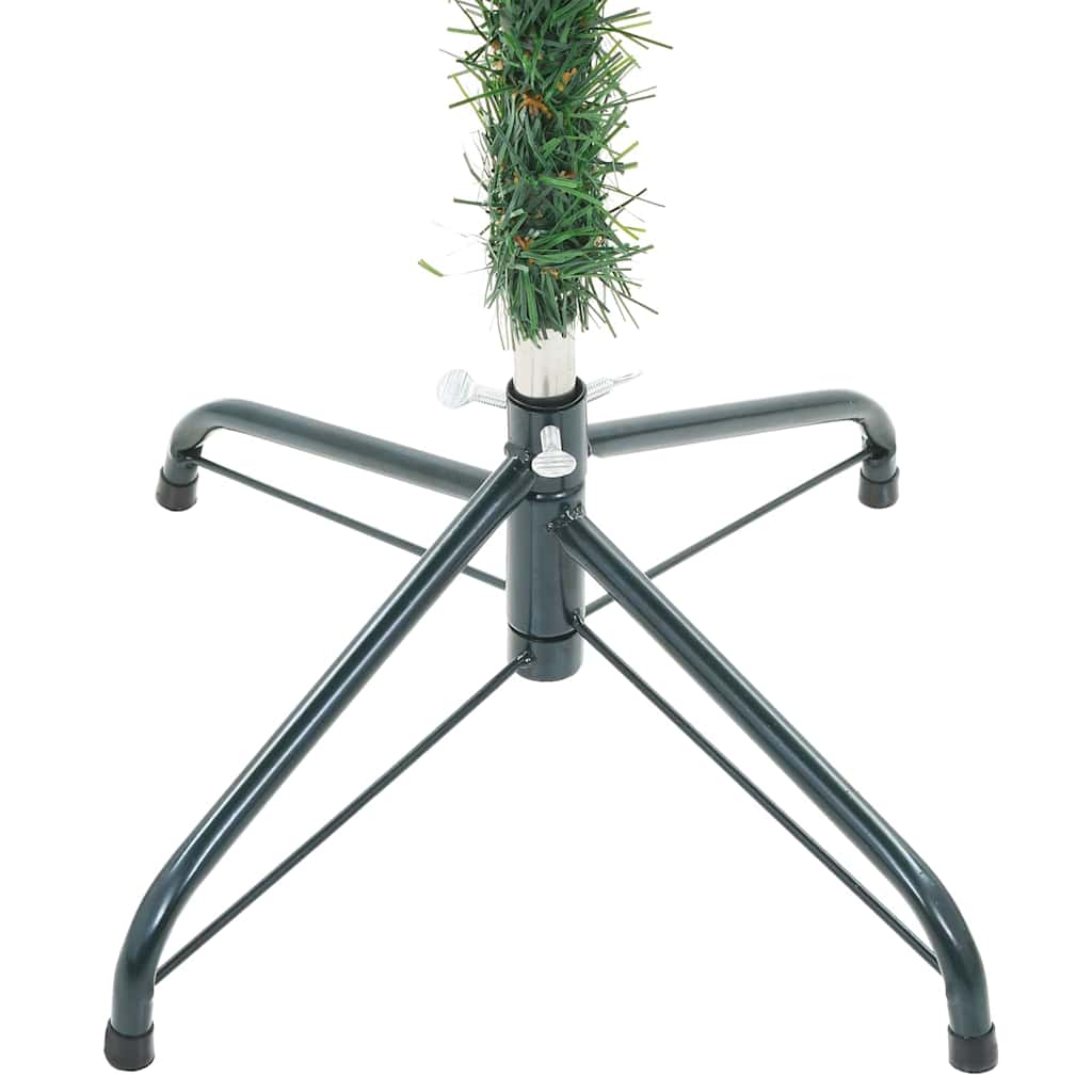 Artificial Christmas Tree with Stand Green 180 cm PVC and Steel