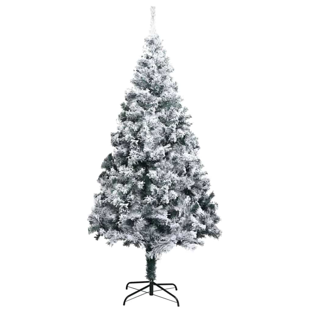 Artificial Christmas Tree White 180 cm PVC, Steel and Plastic