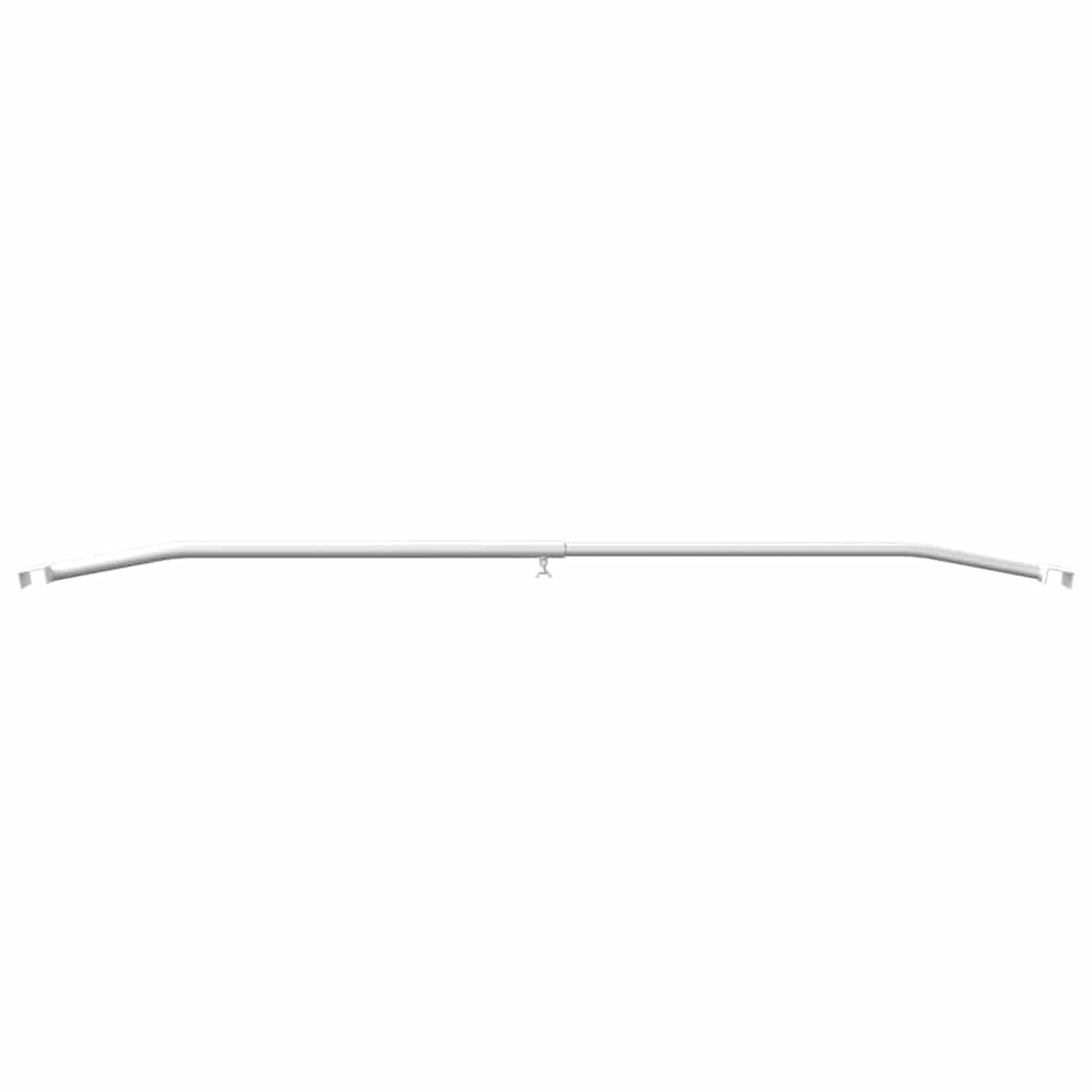 Tarpaulin Bracket for Trailers 2 pcs Silver 102-155 cm Aluminum