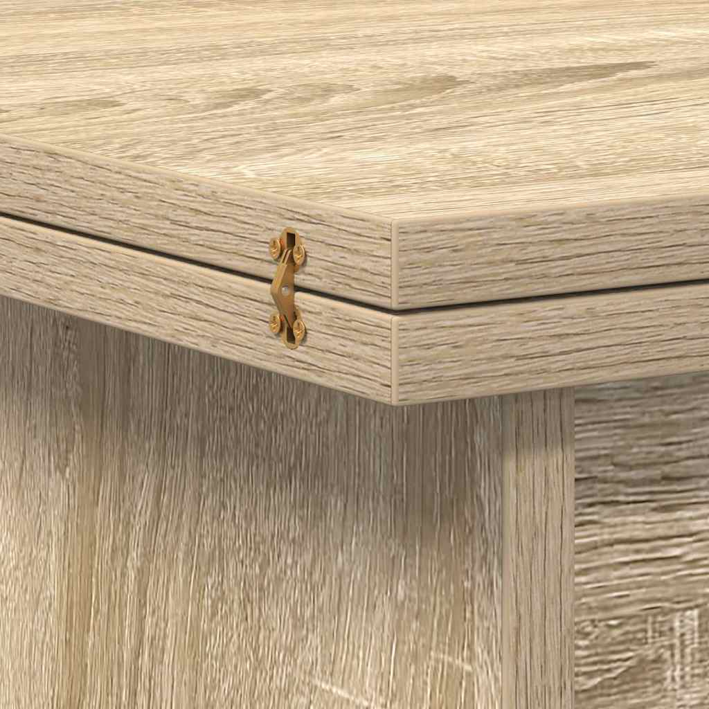 Coffee Table Sonoma Oak 55 x 54,5 x 45 cm Engineered wood
