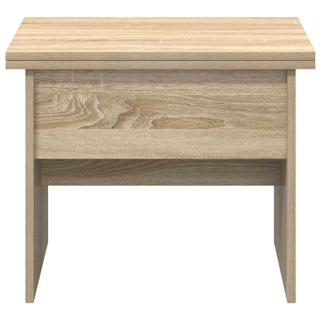 Coffee Table Sonoma Oak 55 x 54,5 x 45 cm Engineered wood