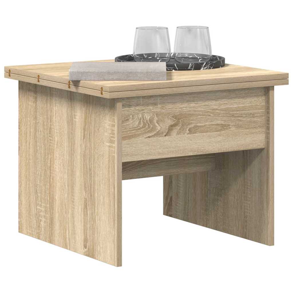 Coffee Table Sonoma Oak 55 x 54,5 x 45 cm Engineered wood