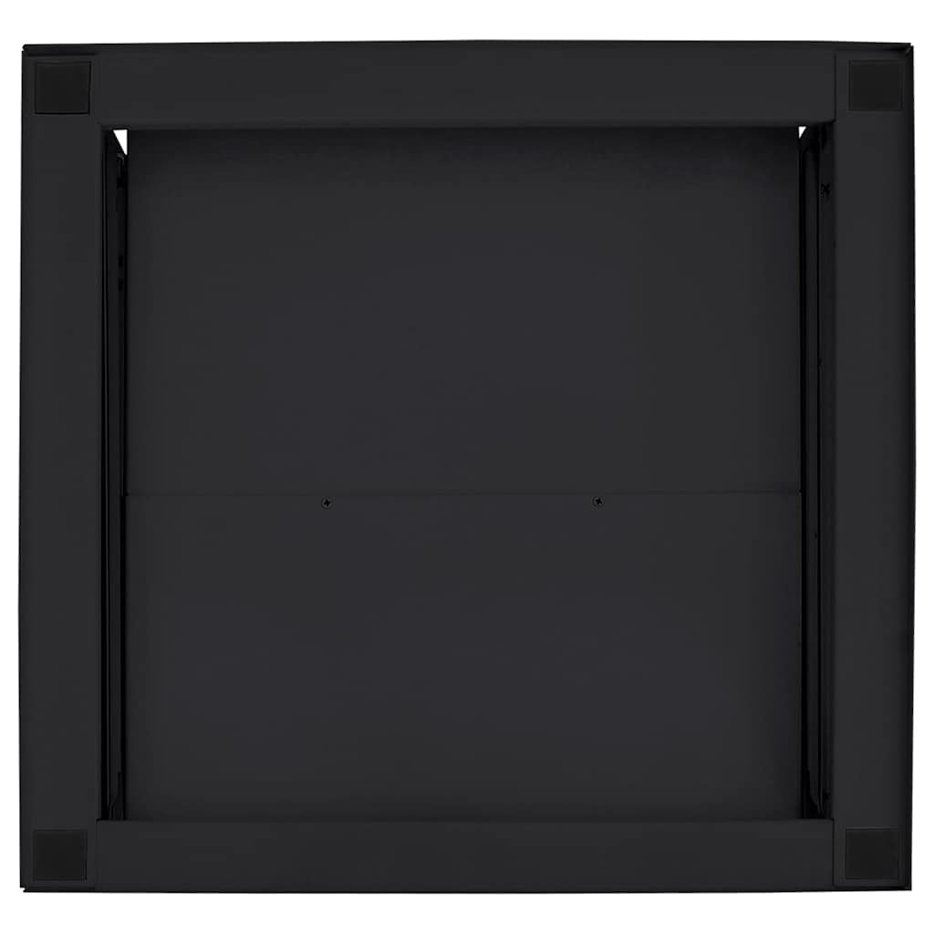 Washing Machine Pedestal Black 62 x 60.5 x 32.5 cm Steel