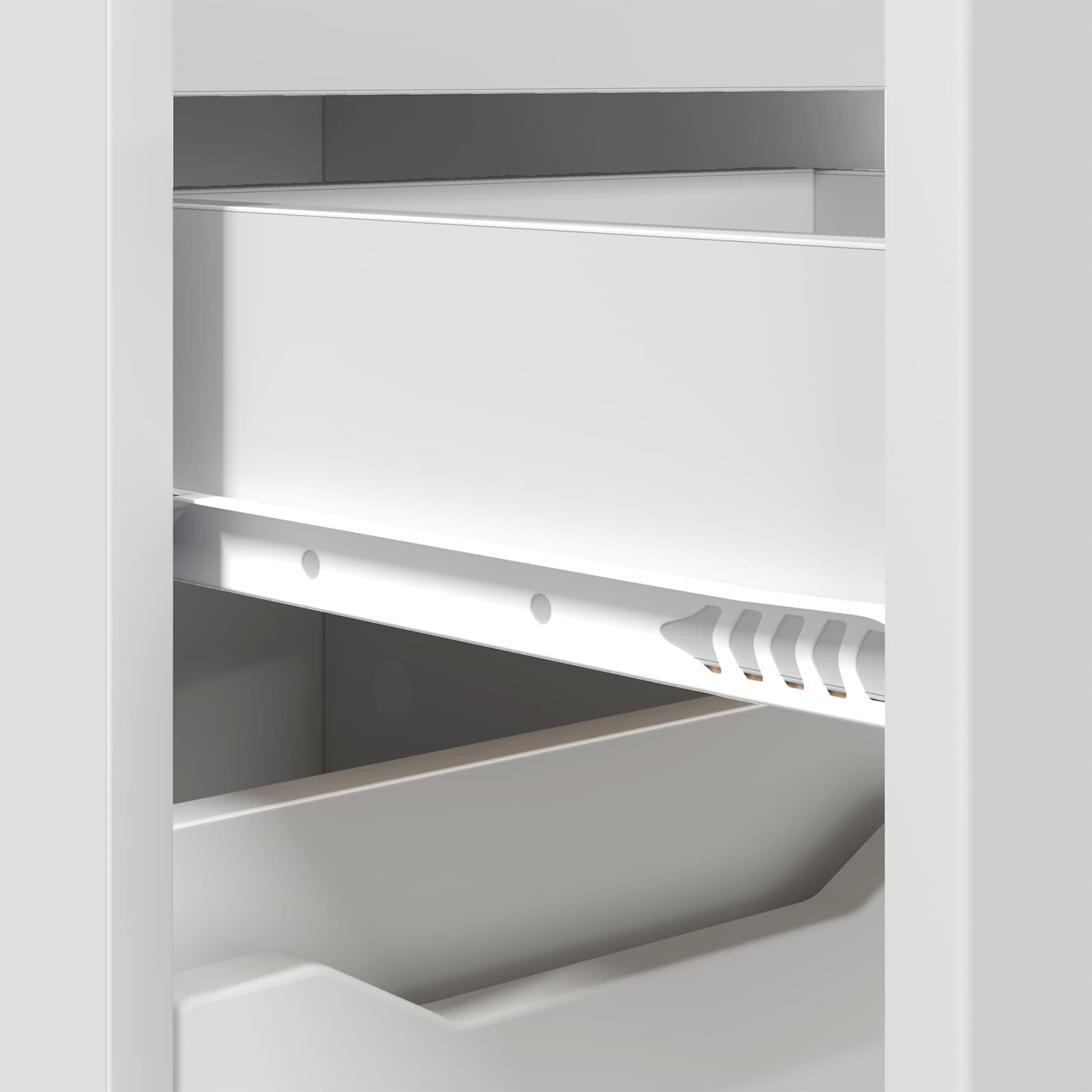 Bathroom Cabinet White 30.5 x 30 x 101 cm Engineered Wood