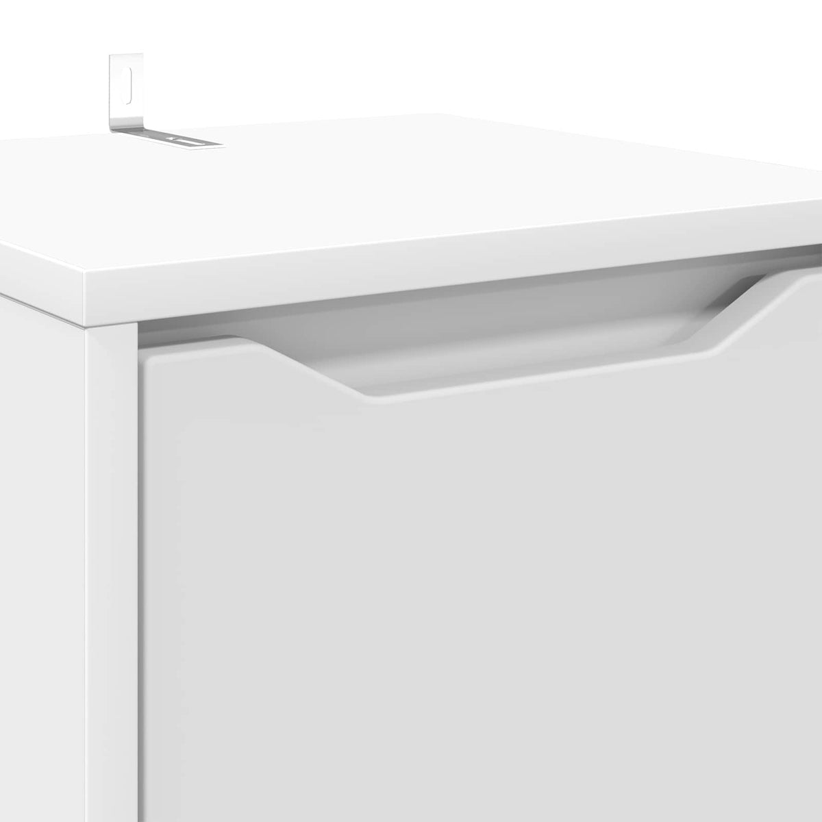 Bathroom Cabinet White 30.5 x 30 x 101 cm Engineered Wood