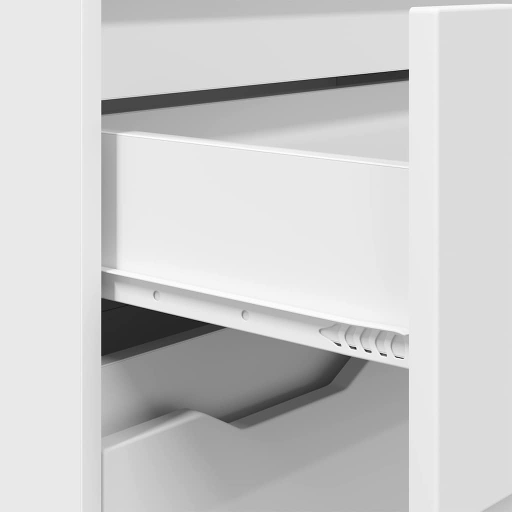 Bathroom Cabinet White 72.5 x 36.5 x 100 cm Engineered Wood