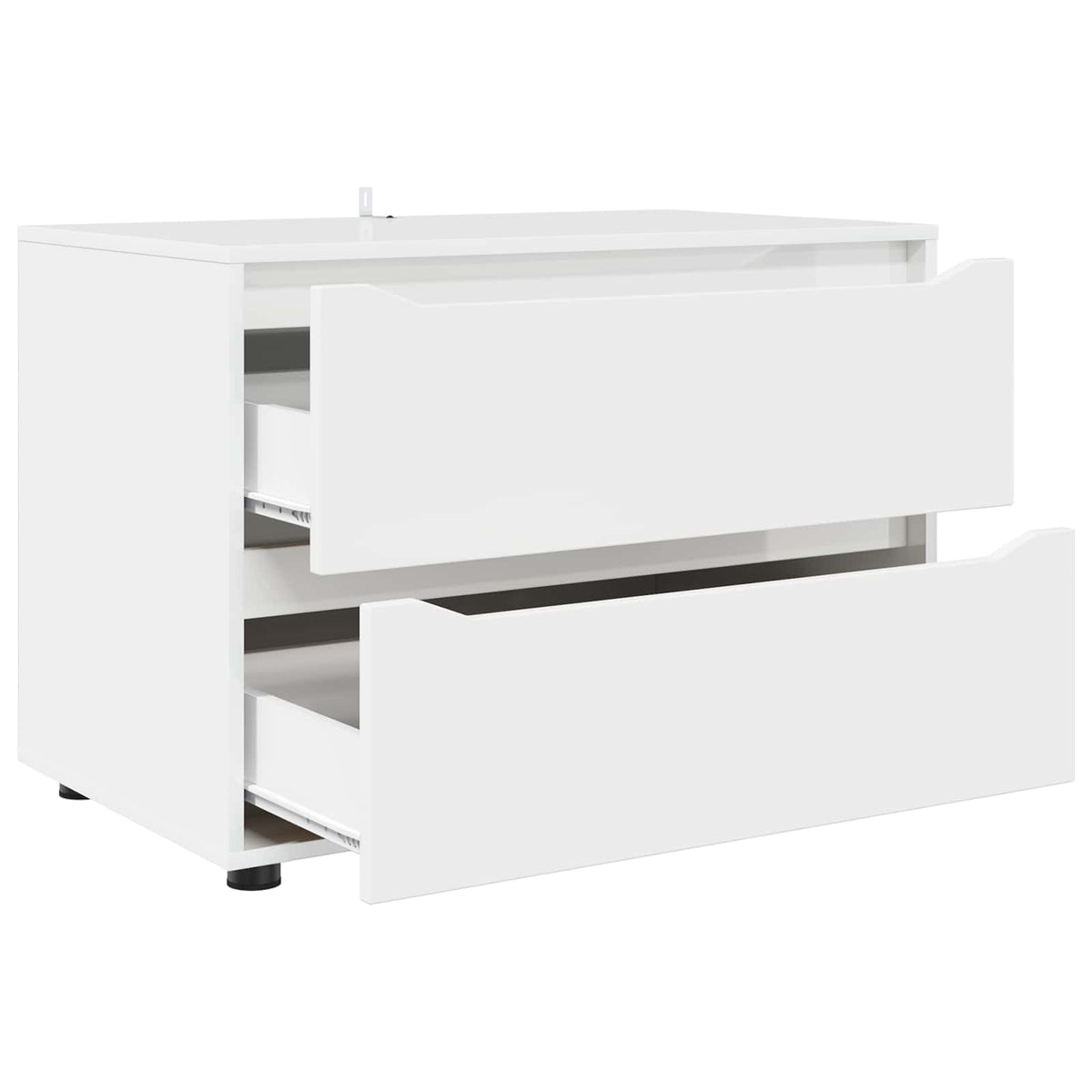 Storage Cabinet 80 x 48 x 57 cm Engineered Wood White