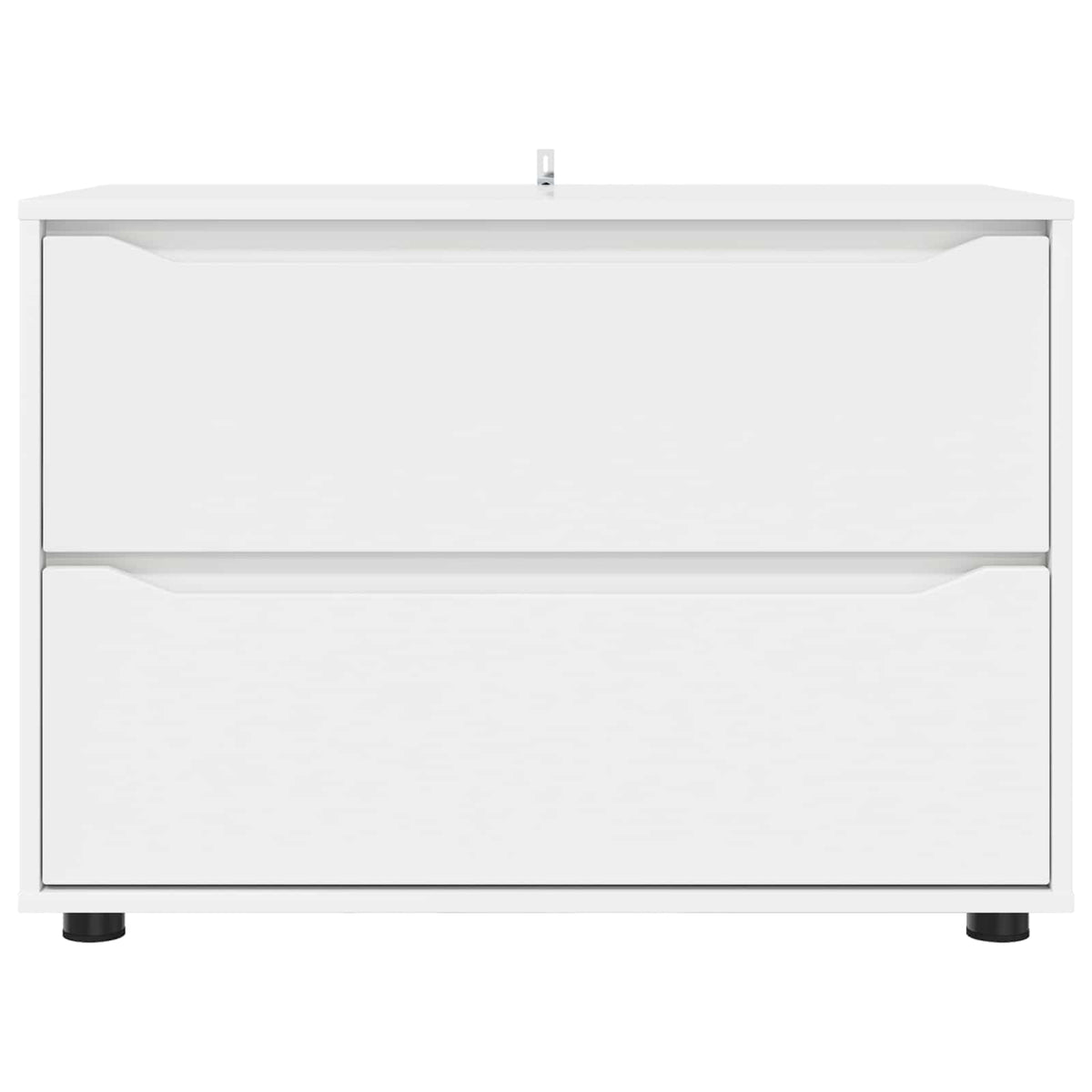Storage Cabinet 80 x 48 x 57 cm Engineered Wood White