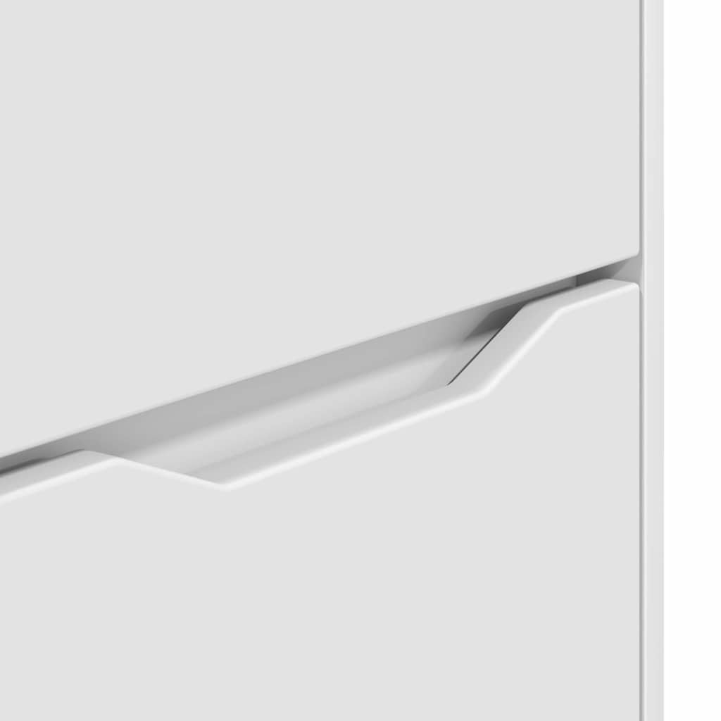 Storage Cabinet White 60 x 48 x 57 cm Engineered Wood