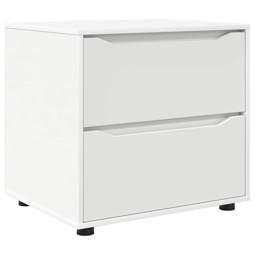 Storage Cabinet White 60 x 48 x 57 cm Engineered Wood