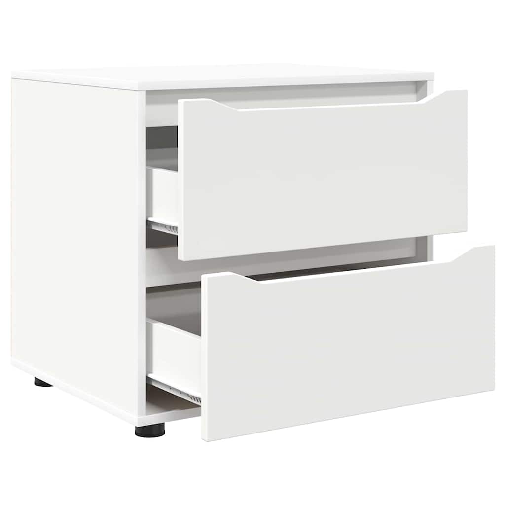 Storage Cabinet White 60 x 48 x 57 cm Engineered Wood