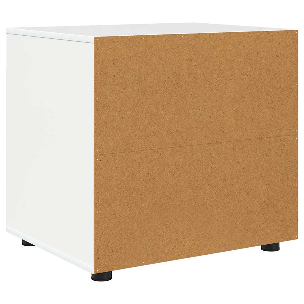 Storage Cabinet White 60 x 48 x 57 cm Engineered Wood