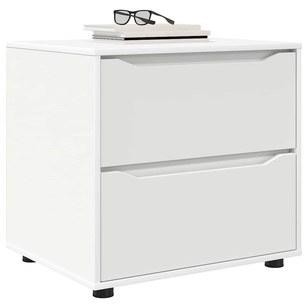 Storage Cabinet White 60 x 48 x 57 cm Engineered Wood