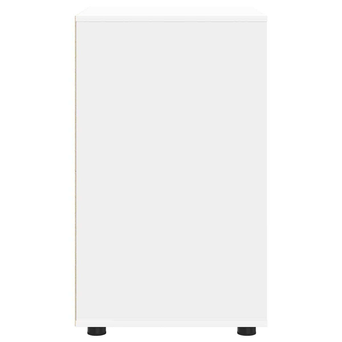 Storage Cabinet White 60 x 48 x 81 cm Engineered Wood