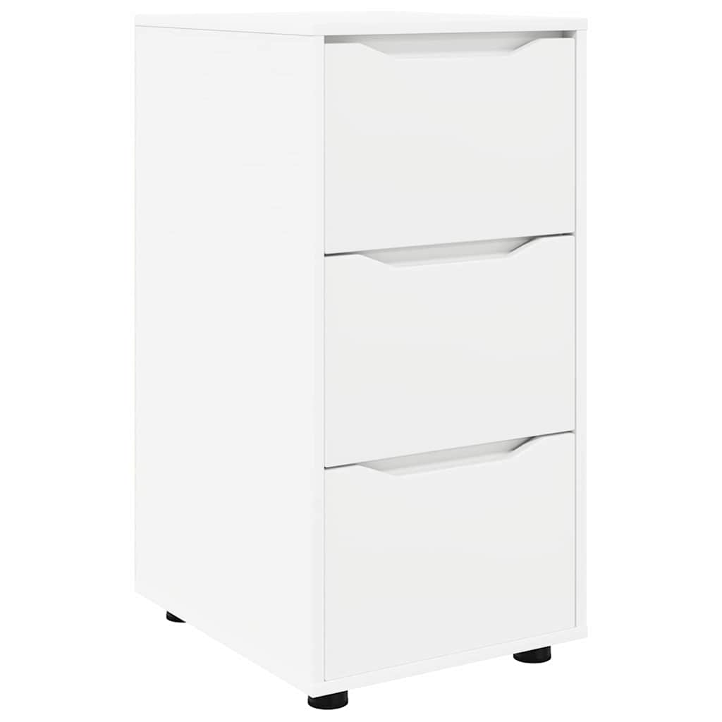 Storage Cabinet White 40 x 48 x 81 cm Engineered Wood