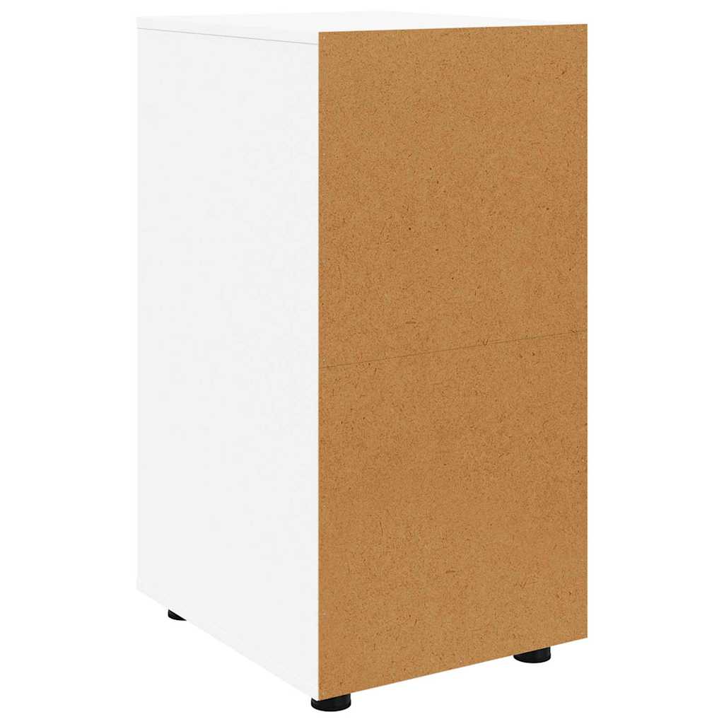 Storage Cabinet White 40 x 48 x 81 cm Engineered Wood