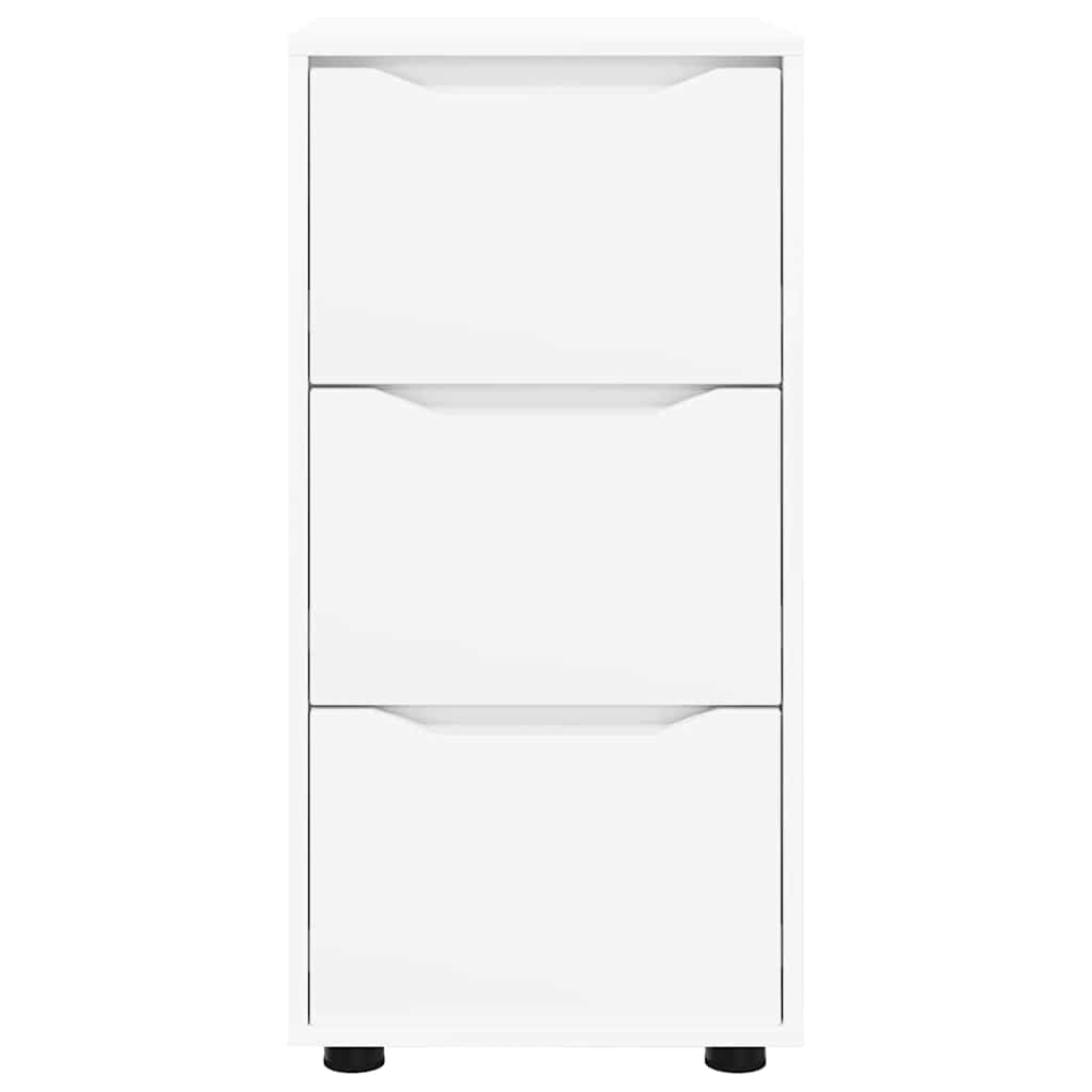 Storage Cabinet White 40 x 48 x 81 cm Engineered Wood