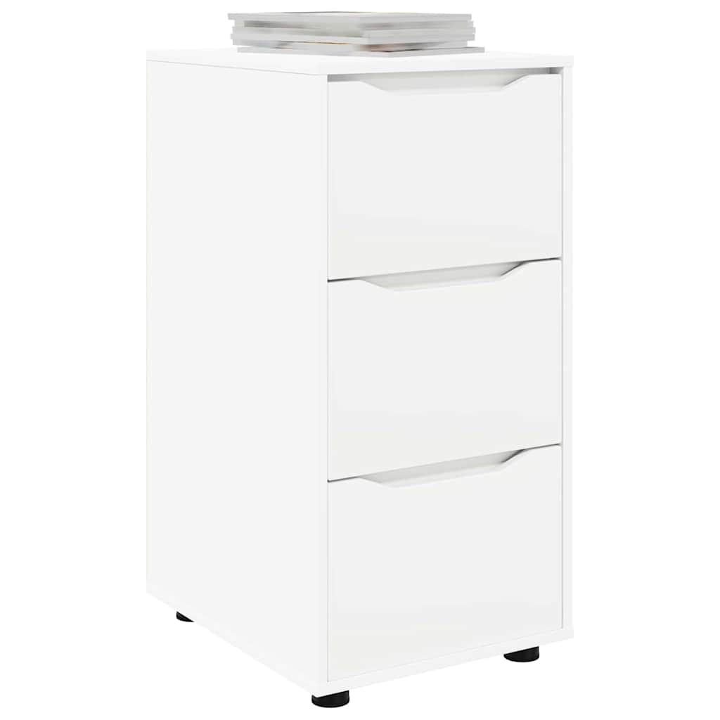 Storage Cabinet White 40 x 48 x 81 cm Engineered Wood