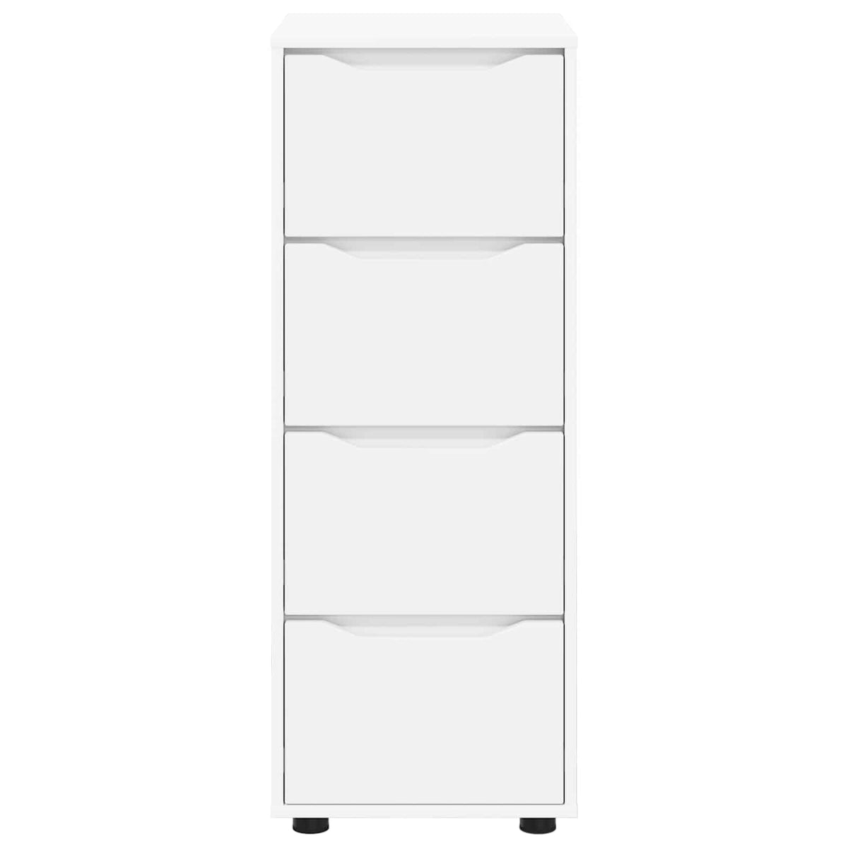 Storage Cabinet White 40 x 48 x 105 cm Engineered Wood