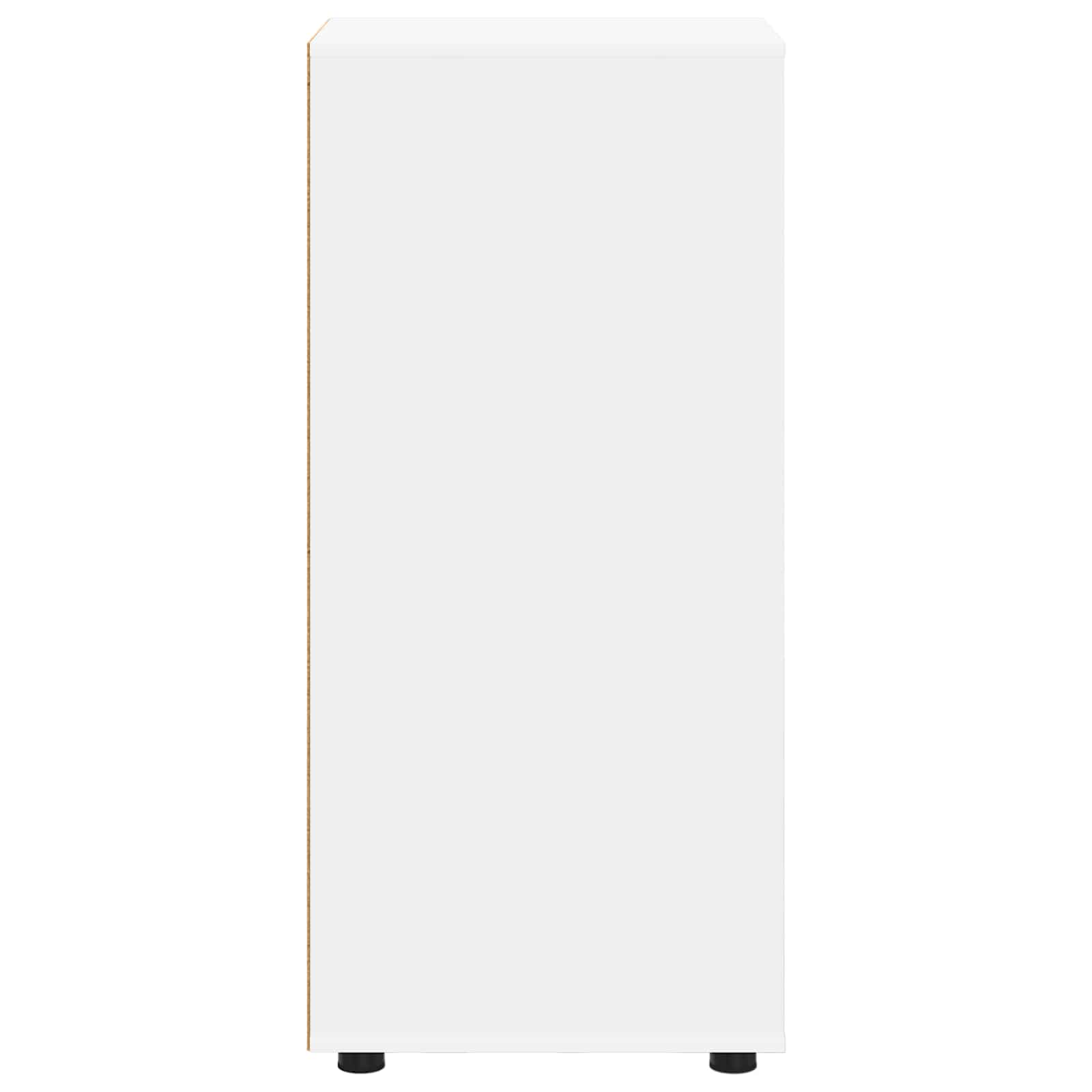 Storage Cabinet White 40 x 48 x 105 cm Engineered Wood