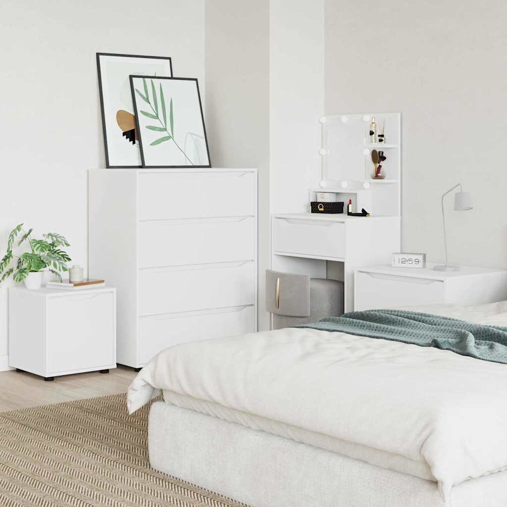 Bathroom Cabinet White 40.5 x 40 x 44 cm Engineered Wood