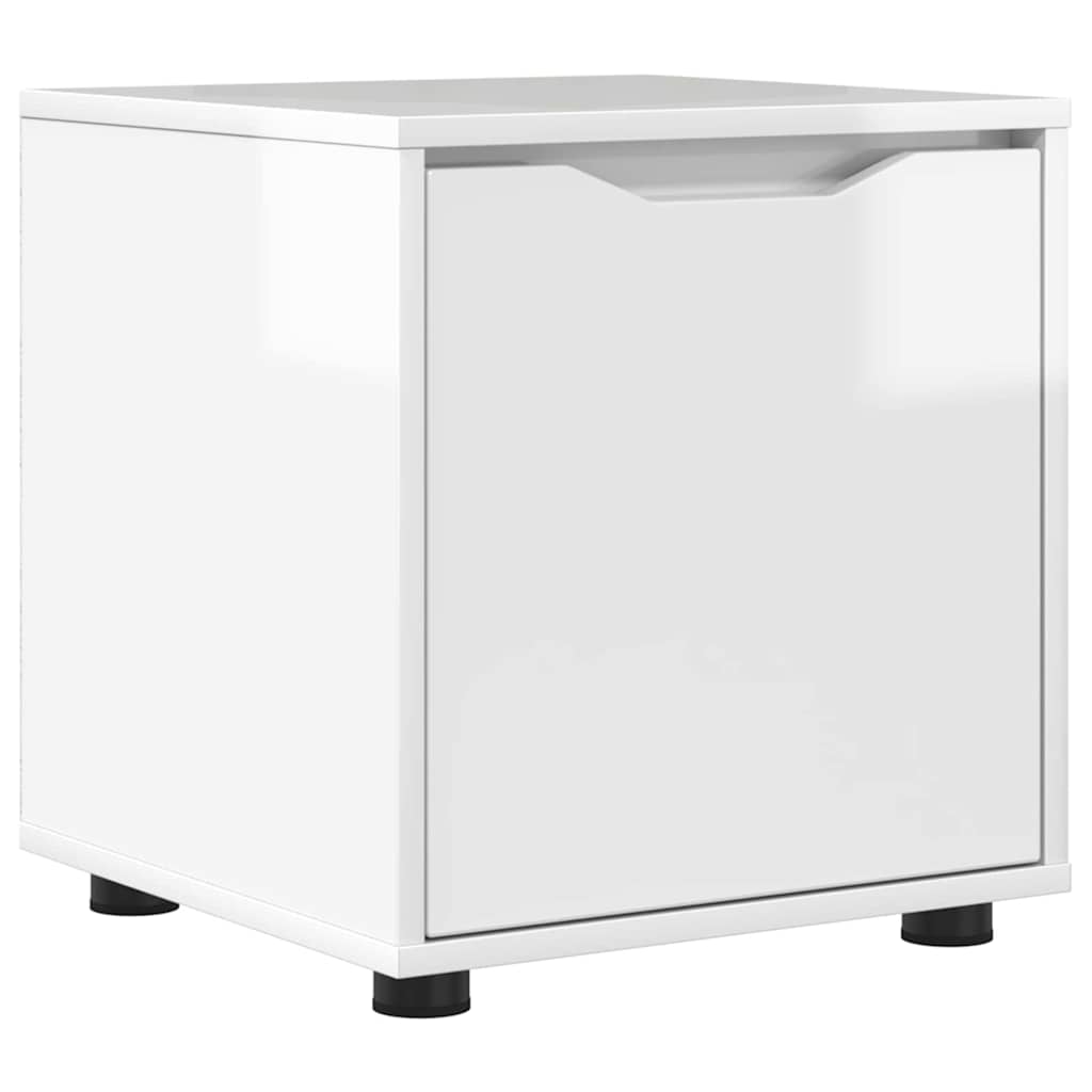 Bathroom Cabinet High Gloss White 40.5 x 40 x 44 cm