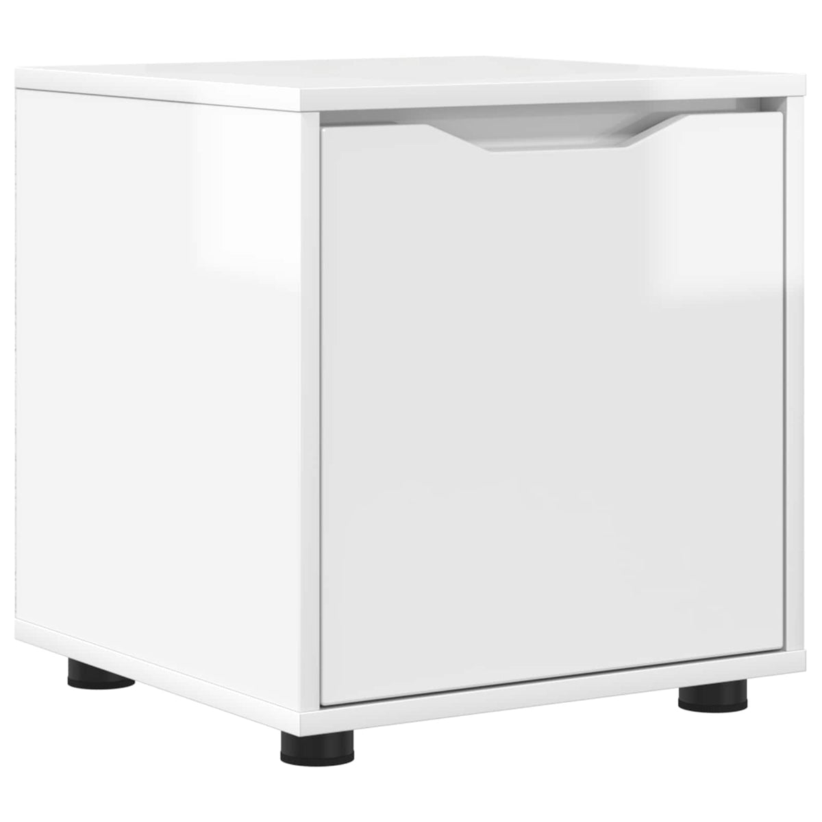 Bathroom Cabinet High Gloss White 40.5 x 40 x 44 cm