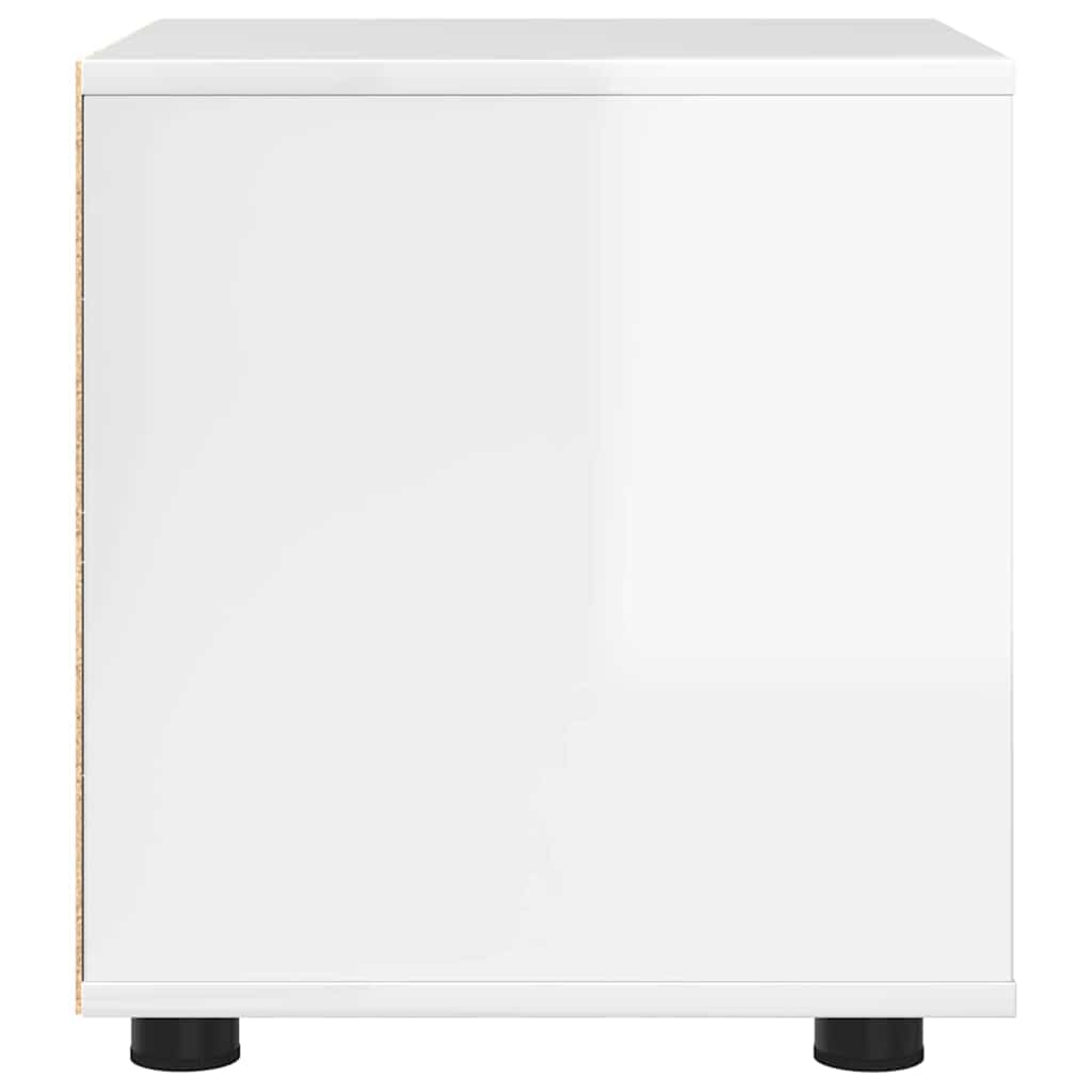 Bathroom Cabinet High Gloss White 40.5 x 40 x 44 cm